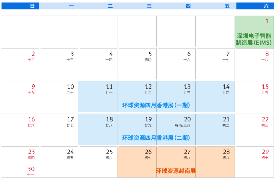 环球资源四月香港展,环球资源越南展